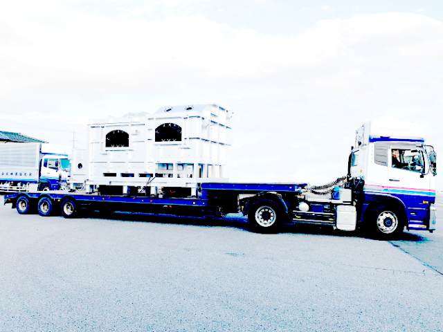 中低床トレーラー